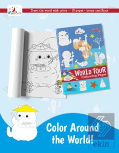 World Tour Colouring Book!