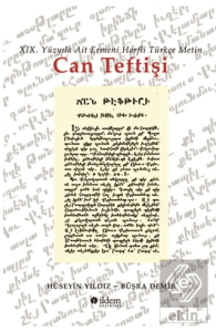 XIX. Yüzyıla Ait Ermeni Harfli Türkçe Metin Can Teftişi