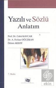 Yazılı ve Sözlü Anlatım