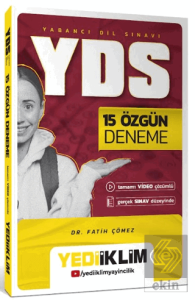 YDS 15 Özgün Deneme Tamamı Video Çözümlü