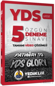 YDS E-YDS Tamamı Video Çözümlü Özgün 5 Deneme Sınavı