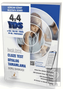 YDS İngilizce 4x4 Cloze Test Diyalog Tamamlama Soru Bankası