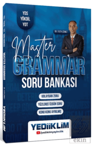 YDS YÖKDİL YDT Master Grammar Soru Bankası