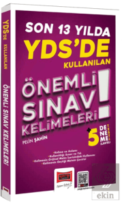 YDSde Son 13 Yılda Kullanılan Önemli Sınav Kelimeleri