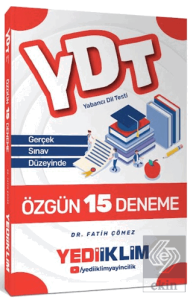 YDT 15 Özgün Deneme