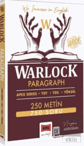 YDT YDS YÖKDİL Warlock Paragraph 250 Metin 750 Soru