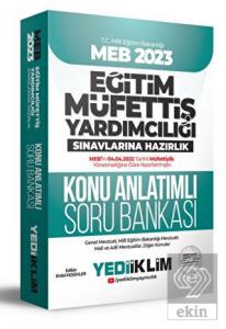 Yediiklim Yayınları 2023 MEB Eğitim Müfettiş Yardı