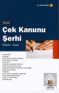 Yeni Çek Kanunu Şerhi