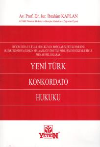Yeni Türk Konkordato Hukuku
