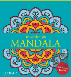 Yetişkinler İçin Mandala-Mavi