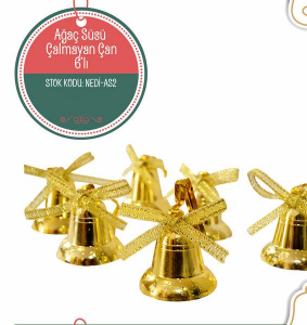 Yılbaşı süsü çalmayan çan