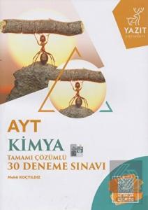 YKS AYT Kimya Tamamı Çözümlü 30 Deneme Sınavı