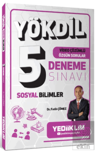 YÖKDİL Sosyal Bilimler Video Çözümlü Özgün Sorular 5 Deneme Sınavı