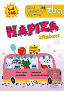 ZBG 3-4 Yaş Hafıza Kitabım - Zihinsel Becerilerimi