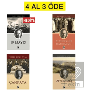 Zeytindağı - Çankaya - Atatürk'ün Hatıraları Seti 4 al 3 öde (1 Kitap Hediye)