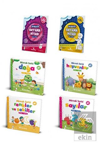 0-3 Yaş Bebek Kitapları Seti (6 Kitap)