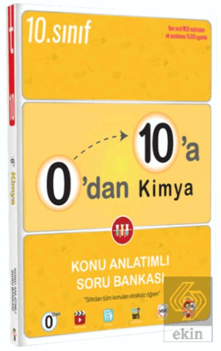 0 dan 10 a Kimya Konu Anlatımlı Soru Bankası