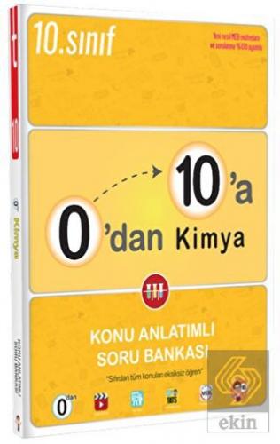 0 dan 10 a Kimya Konu Anlatımlı Soru Bankası
