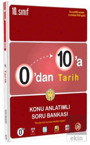 0 dan 10 a Tarih Konu Anlatımlı Soru Bankası
