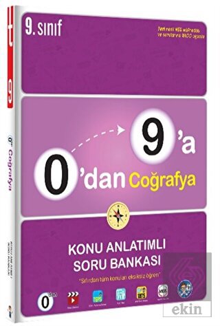 0 dan 9 a Coğrafya Konu Anlatımlı Soru Bankası