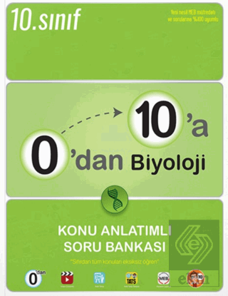 0'dan 10'a Biyoloji Konu Anlatımlı Soru Bankası