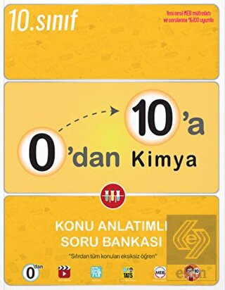 0'dan 10'a Kimya Konu Anlatımlı Soru Bankası