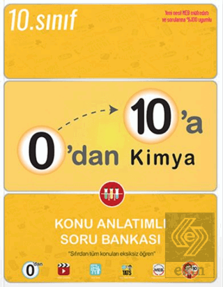 0'dan 10'a Kimya Konu Anlatımlı Soru Bankası