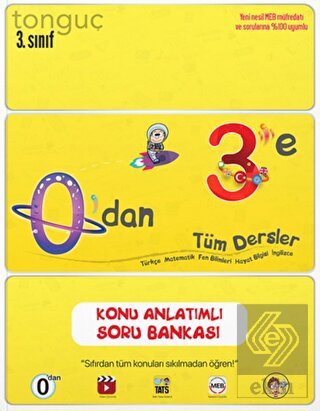 0'dan 3'e Konu Anlatımlı Soru Bankası Tonguç Akade