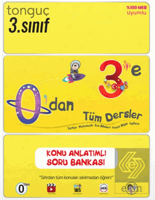 0'dan 3'e Tüm Dersler Konu Anlatımlı Soru Bankası