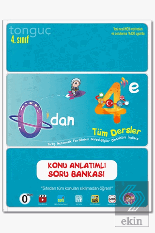 0'dan 4'e Konu Anlatımlı Soru Bankası Tonguç Akade