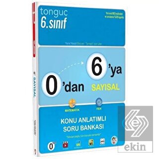 0'dan 6'ya Sayısal Konu Anlatımlı Soru Bankası