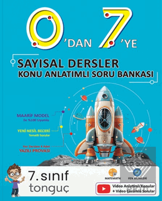 0dan 7ye Sayısal Konu Anlatımlı Soru Bankası Kolektif Tonguç Akademi S