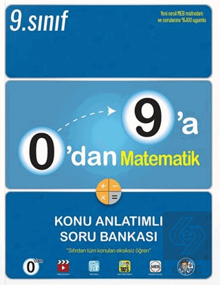 0'dan 9'a Matematik Konu Anlatımlı Soru Bankası