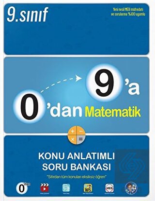 0'dan 9'a Matematik Konu Anlatımlı Soru Bankası