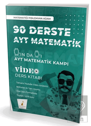 0ın da 0ı 90 Derste AYT Matematik Kampı Video Ders Kitabı