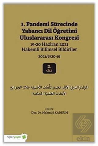 1. Pandemi Sürecinde Yabancı Dil Öğretimi Uluslara