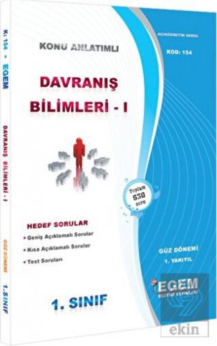 1. Sınıf 1. Yarıyıl Davranış Bilimleri 1 Hedef Sor