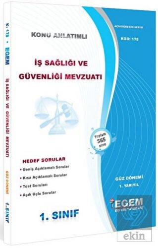 1. Sınıf 1. Yarıyıl İş Sağlığı ve Güvenliği Mevzua