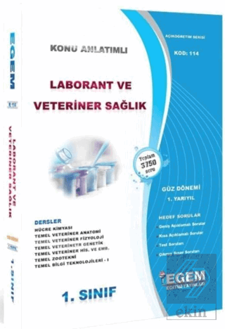 1.Sınıf 1.Yarıyıl Laborant ve Veteriner Sağlık Hed