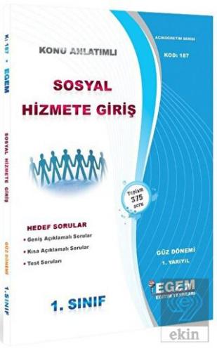 1. Sınıf 1. Yarıyıl Sosyal Hizmete Giriş Konu Anla