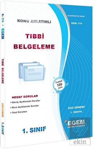 1. Sınıf 1. Yarıyıl Tıbbi Belgeleme Konu Anlatımlı