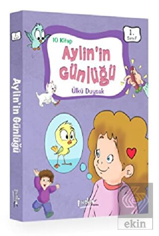 1. Sınıf Aylin\'in Günlüğü Serisi (10 Kitaplık Set)