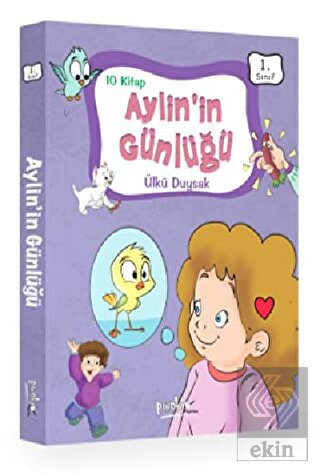 1. Sınıf Aylin\'in Günlüğü Serisi (10 Kitaplık Set)