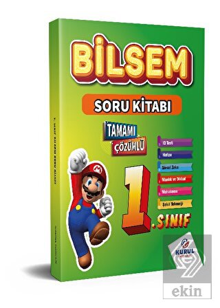 1. Sınıf Bilsem Çözümlü Soru Kitabı