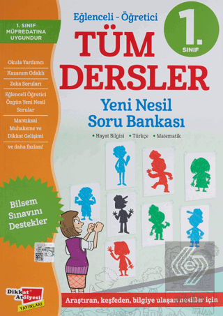1. Sınıf Eğlenceli - Öğretici Tüm Dersler Yeni Nes