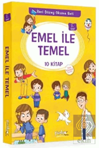 1. Sınıf Emel İle Temel Serisi (10 Kitaplık Set)