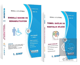 1. Sınıf 1. Yarıyıl Engelli Bakımı ve Rehabilitasy