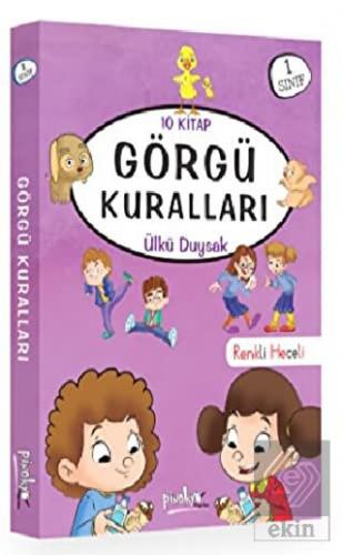 1. Sınıf Görgü Kuralları Serisi (10 Kitap Takım)