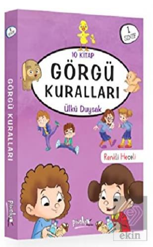 1. Sınıf Görgü Kuralları Serisi (10 Kitap Takım)