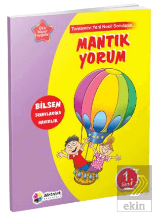 1. Sınıf Mantık Yorum Kollektif Dört Renk Yayınları Satın Al - ekinkit